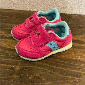 Pink Toddler Saucony Shoes